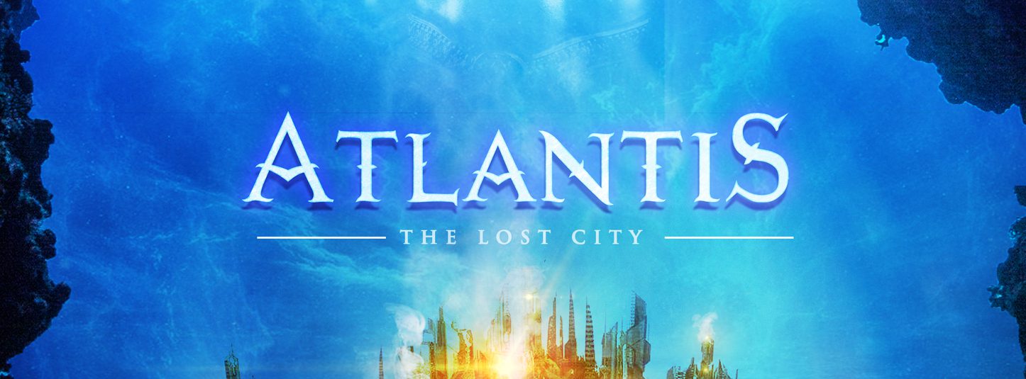 Atlantis the lost city escape room poster