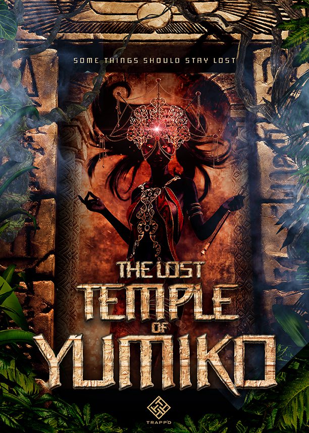 The lost temple of yumiko escape room poster
